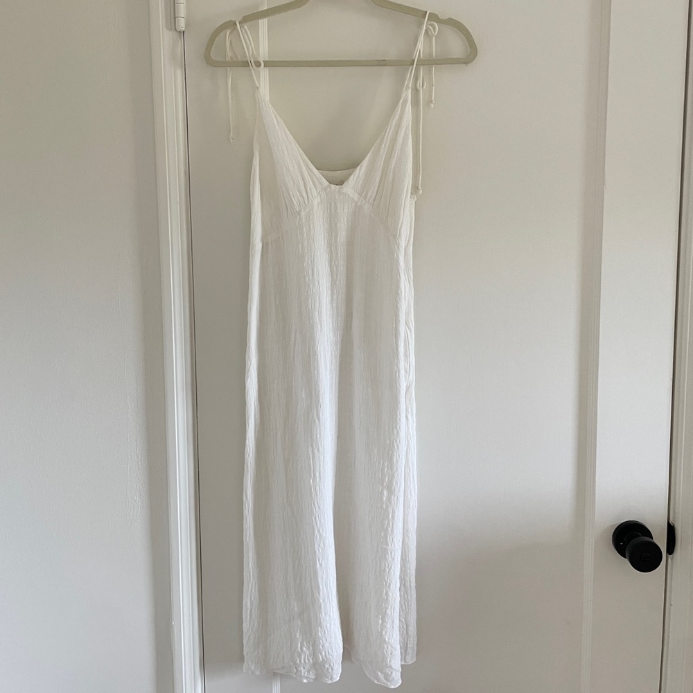 Aritzia White Gauze Dress